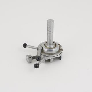 Wood block paraffin wax object holder