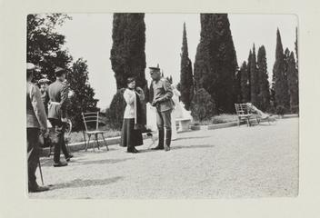 Photograph showing H. I. H. The Grand Duke Alexander Michailovitch with H. I. H. The Grand Duchess Xenia Alexandrovna