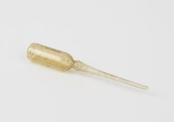 Brown glass ampoule