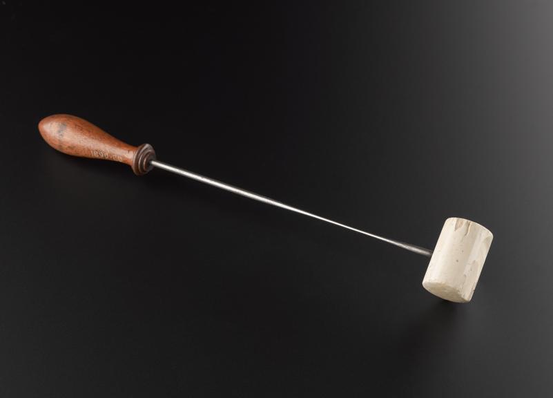 Ivory hammer for striking tuning forks