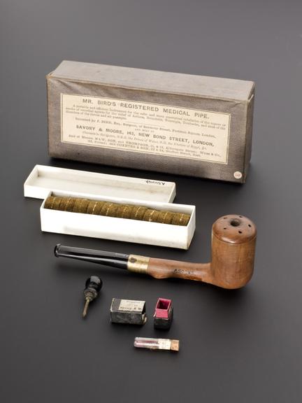 Bird-type inhaler with accessories, United Kingdom, 1869 | Science ...