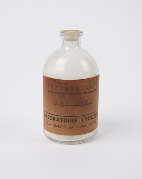 Bottle of Enterophilus, Lot 120 K7, by Laboratoire Lyocentre