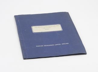 Marconi 12-inch Image Amplifier folder