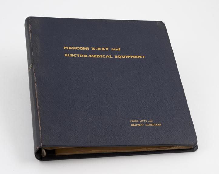 Marconi X-Ray and Electro-medical Equipment folder
