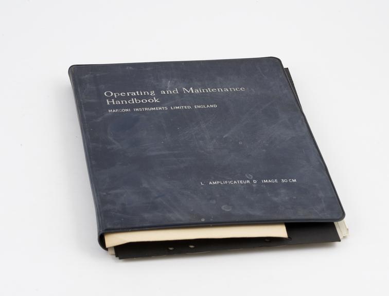 Operating and Maintenance Handbook folder