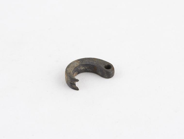 Dental key claw, steel, English, 1801-1860