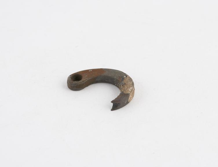 Dental key claw, steel, English, 1801-1860