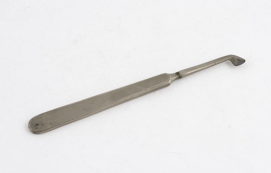 Gingivictomy knife, nickel plated steel, London, 1901-1930