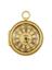 Gold pair-cased watch with outer case chased in a basket-weave pattern by Charles Gretton