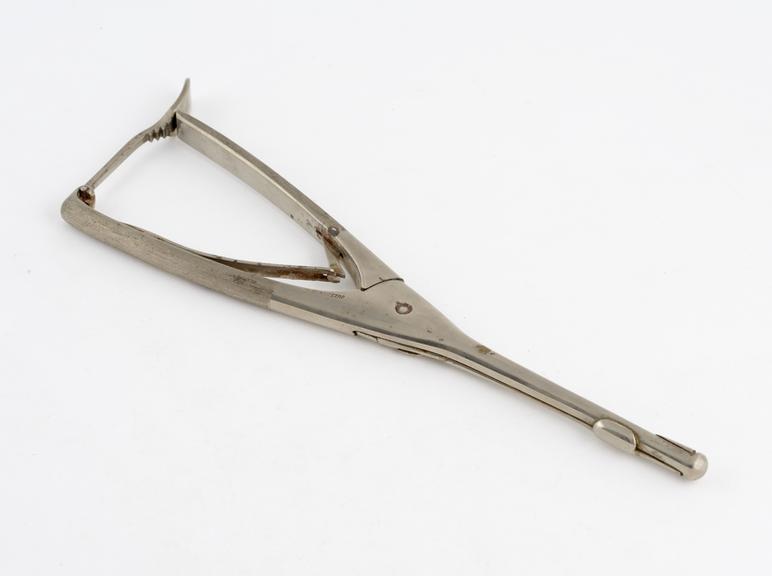 Hagedom's needle holder, nickel plated steel