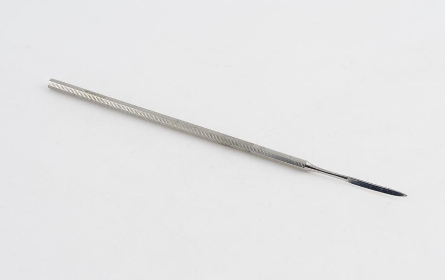 Dental lancet, stainless steel, Germany, 1955-1975