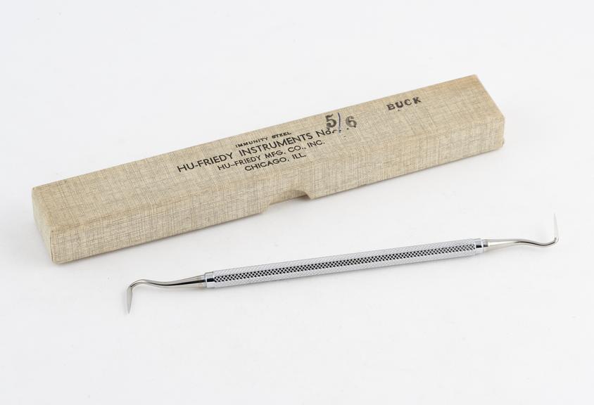 Back's double-ended gingivectomy knife, in original box, no 5-6