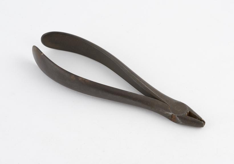 Pliers, possibly for wire bending, steel, probably USA