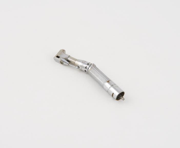 Contra angle handpiece, for Doriot handpiece attachment