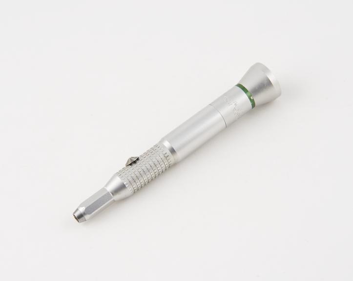 Straight, speed reducing handpiece No