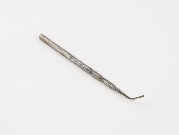 Dental plastic instrument, no.5., steel, by Lemall and Co