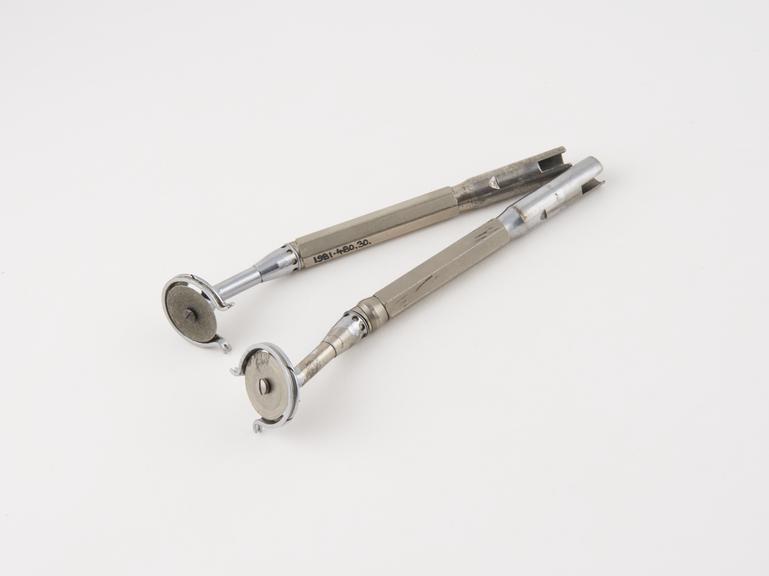 2 Contra angle handpieces for No