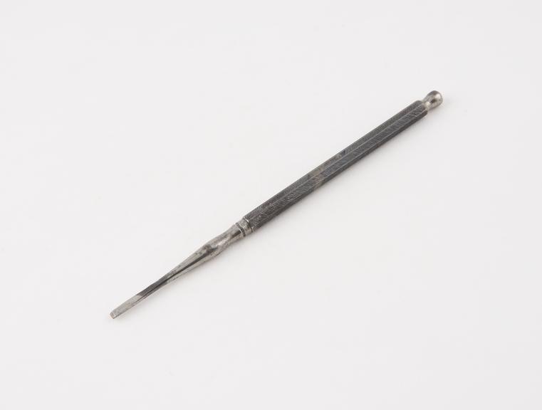 Dental enamel chisel, no.6, steel, by C