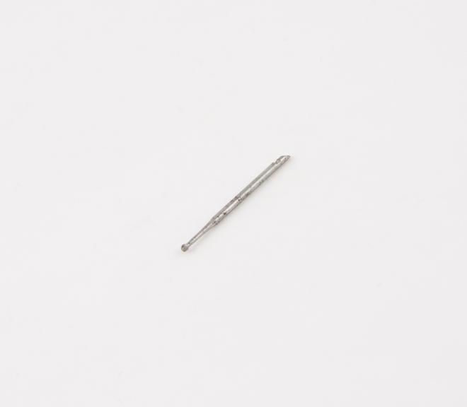 Dental bur, round plain cut for straight handpiece, steel