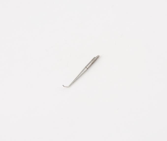 Dental excavator head, steel, for socket handle