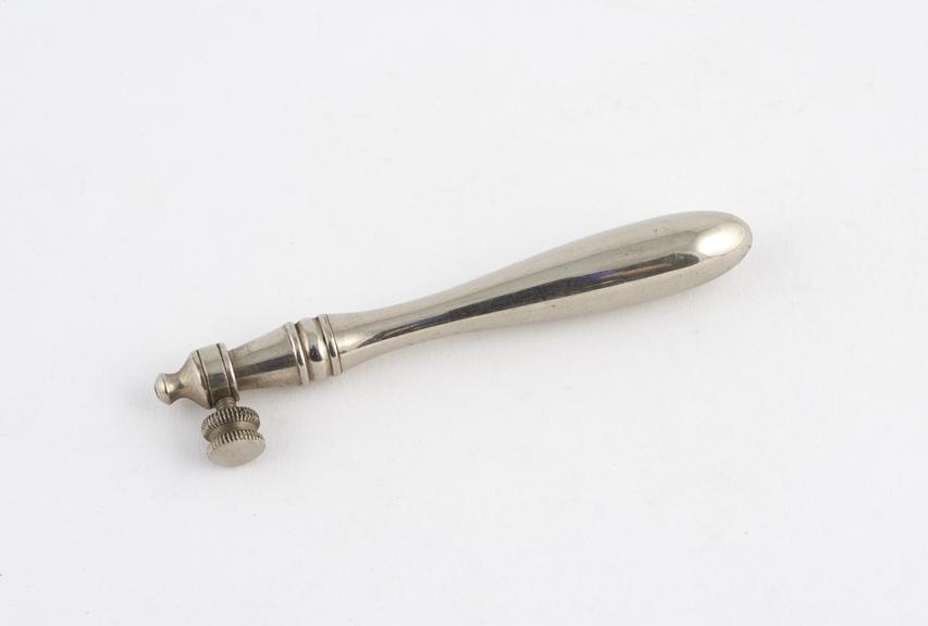 Nerve instrument holder, nickel plated brass