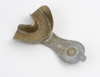 Lower partial impression tray