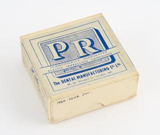 Box of "PR" impression compound