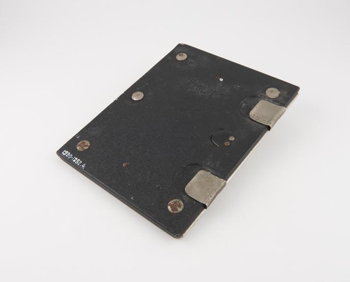 Philips dental x-ray film cassette, steel and aluminium