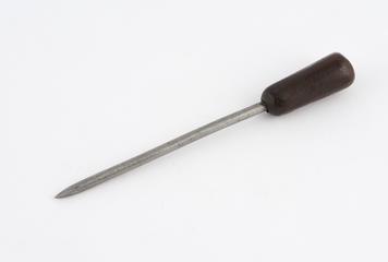 Autral borer(?), steel with wooden handle, probabl
