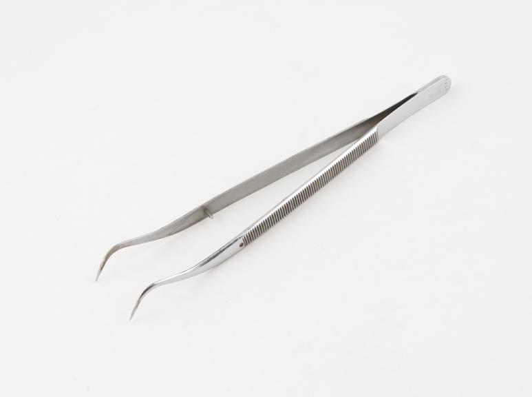 Dental tweezers, stainless steel, by Krupp, Germany, 1955-1970