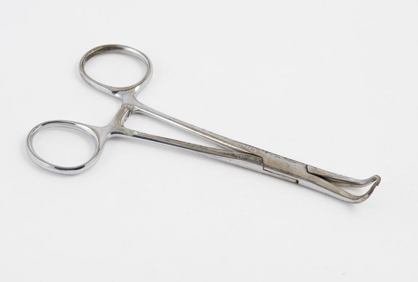 Towel forceps, Backhaus, chrome plated steel, by Rexus, USA