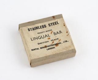 ready made dental lingual bars