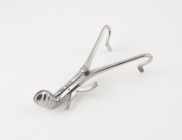 Mouth gag, stainless steel, supplied by Cottrell and Co