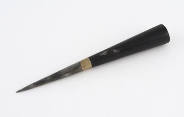 Autral borer(?), steel with ebony handle, probably