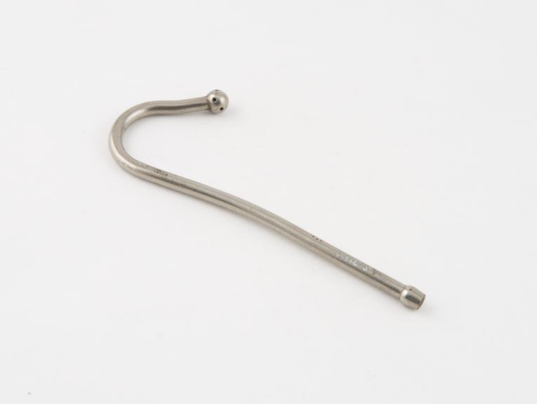 Saliva ejector, No.3, nickel plated brass, by C