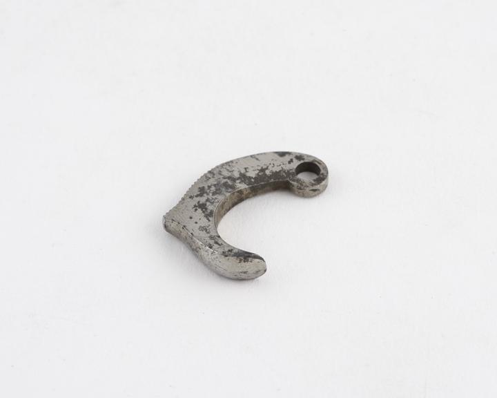 Dental key claw, Prideaux type, steel, English, 1836-1870