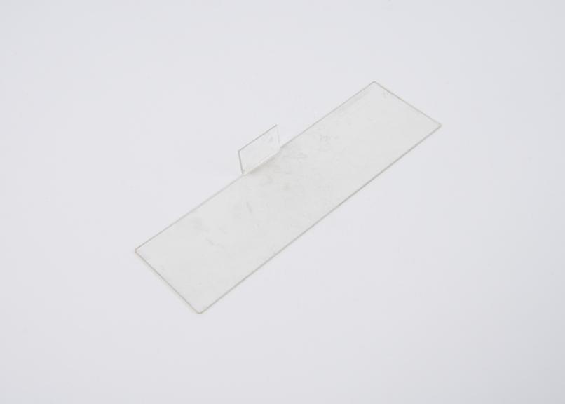 Clear plastic component of Model 362 Gene Scanner