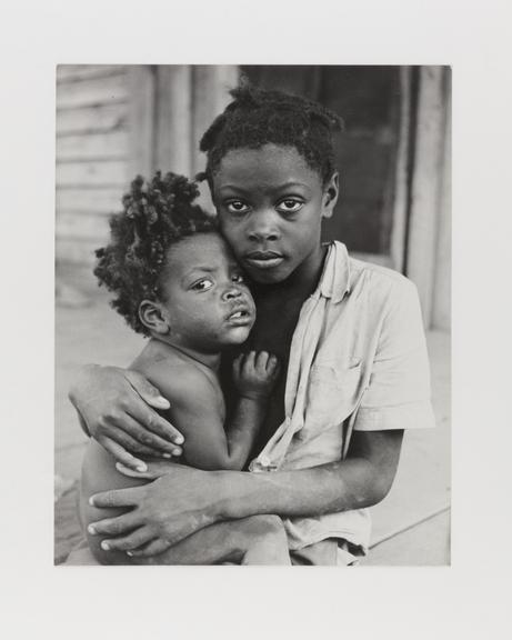 Silver gelatin print, by Andre de Dienes