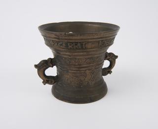 Bronze mortar