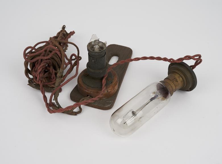Bulb and cables
