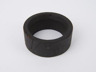 Black ring-shaped component