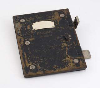 cellulose acetate X-ray film in metal film cassette holder