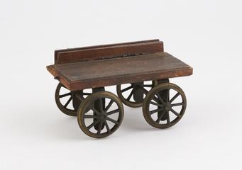 Toy train waggon for Waller's early electrocardiograph experiments