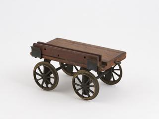 Toy train waggon for Waller's early electrocardiograph experiments