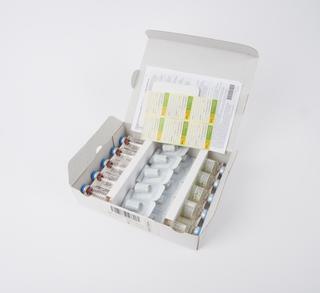 Box of accessories for Drytec Technetium-99 generator