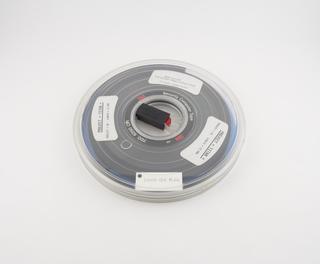 Half inch magnetic tape in canister