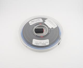 Half inch magnetic tape in canister