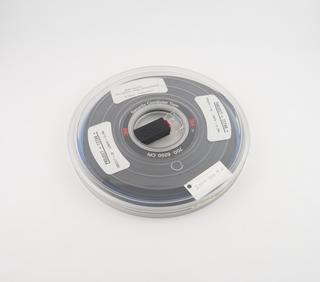 Half inch magnetic tape in canister