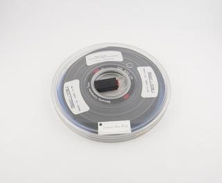 Half inch magnetic tape in canister