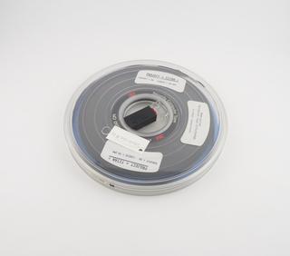 Half inch magnetic tape in canister